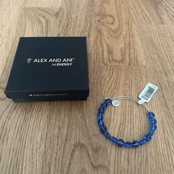 Alex and Ani Sapphire Luxe Bracelet - Picture 2 of 2